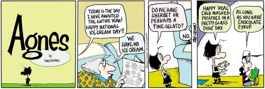 Agnes for Jul 18, 2021