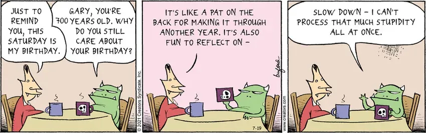 Scary Gary for Jul 19, 2021