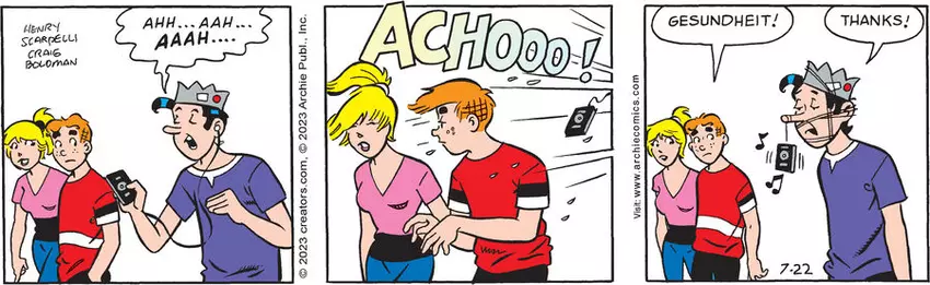 Archie for Jul 22, 2023