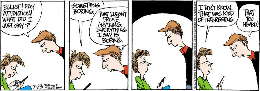 Daddy's Home for Jul 23, 2024