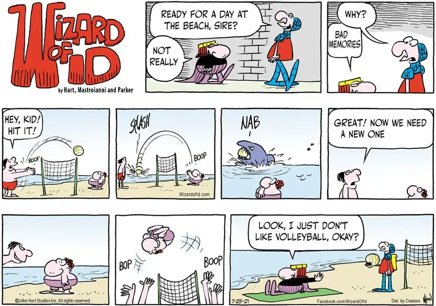 Wizard of Id for Jul 25, 2021