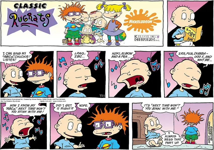 Rugrats for Jul 25, 2021