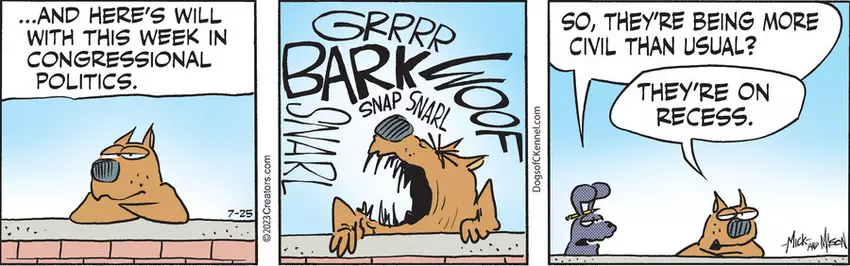 Dogs of C-Kennel for Jul 25, 2023
