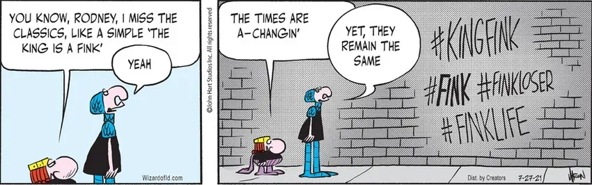 Wizard of Id for Jul 27, 2021