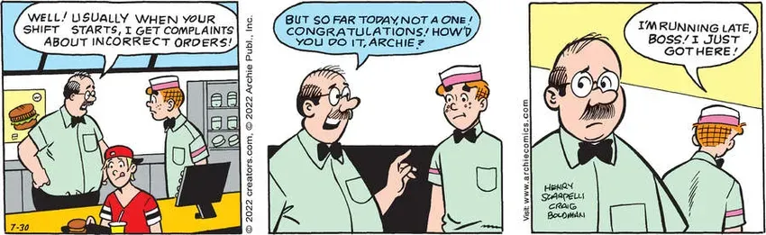 Archie for Jul 30, 2022