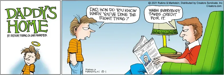 Daddy's Home for Aug 01, 2021