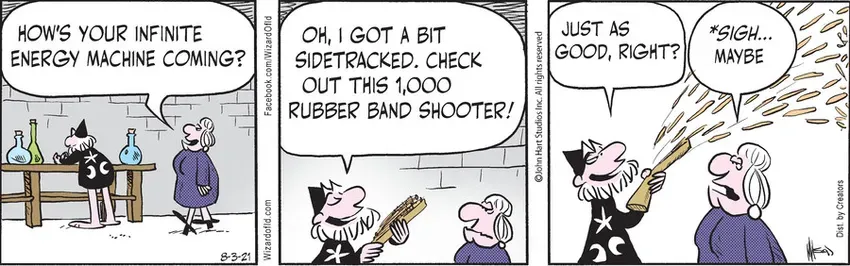 Wizard of Id for Aug 03, 2021