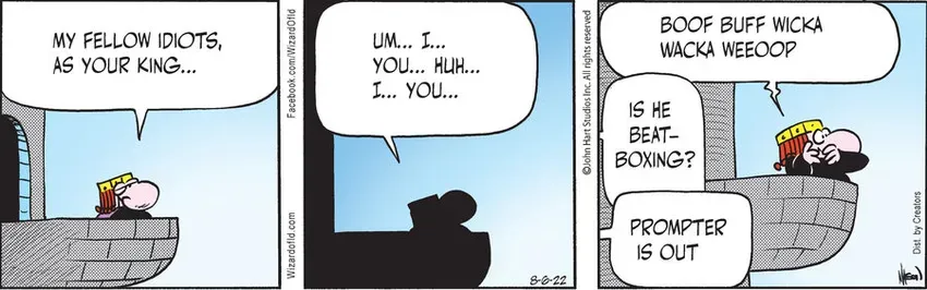 Wizard of Id for Aug 06, 2022