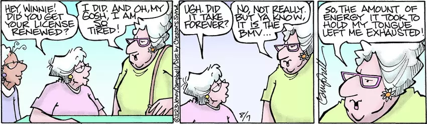 Flo & Friends for Aug 07, 2023