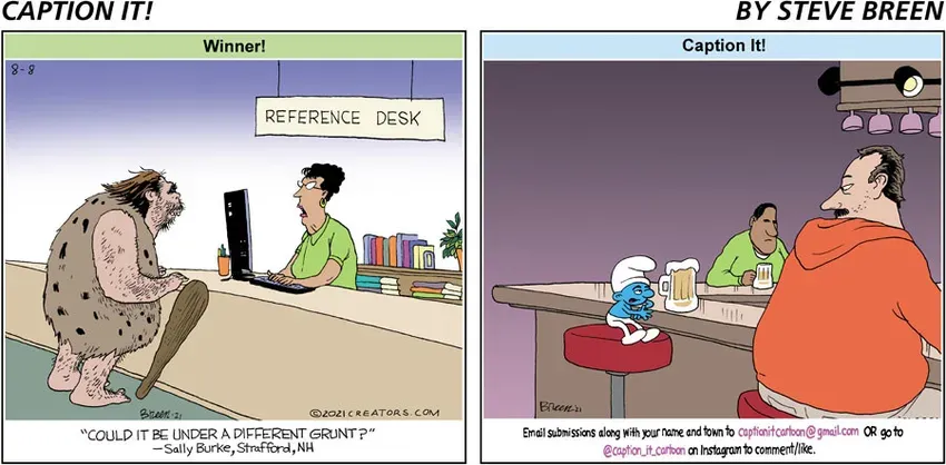 Caption It! for Aug 08, 2021