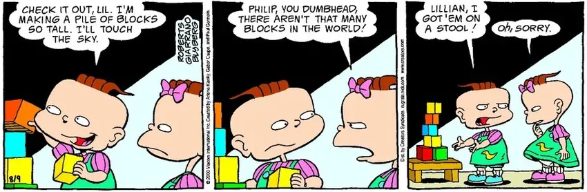 Rugrats for Aug 09, 2022