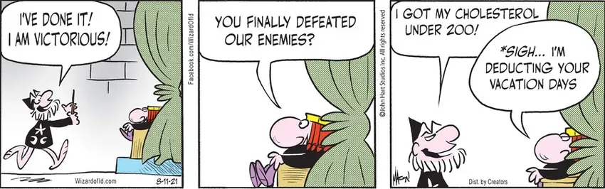 Wizard of Id for Aug 11, 2021