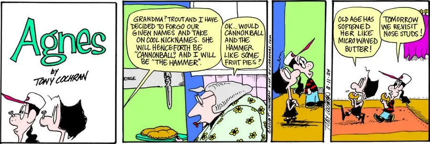 Agnes for Aug 11, 2024