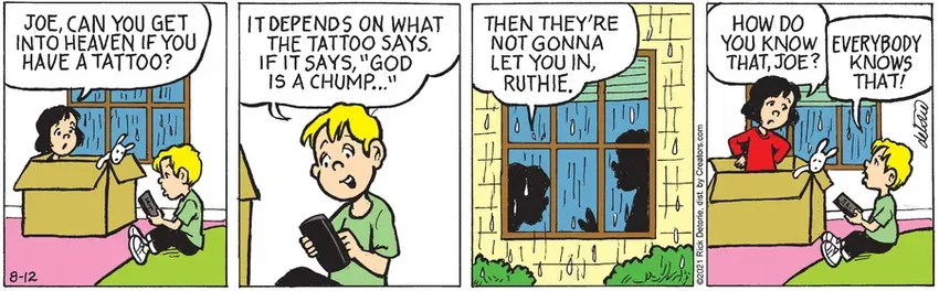 One Big Happy® for Aug 12, 2021