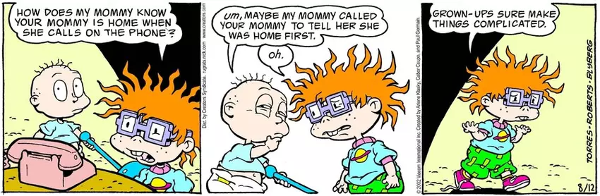 Rugrats for Aug 12, 2023