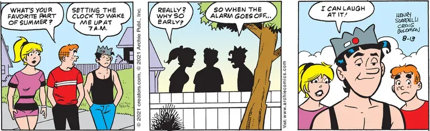Archie for Aug 13, 2021