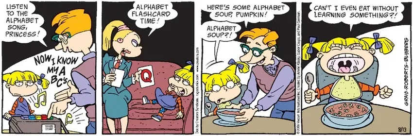 Rugrats for Aug 13, 2021