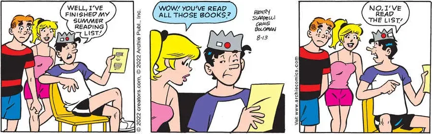 Archie for Aug 13, 2022