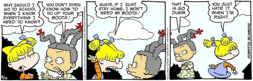 Rugrats for Aug 14, 2024
