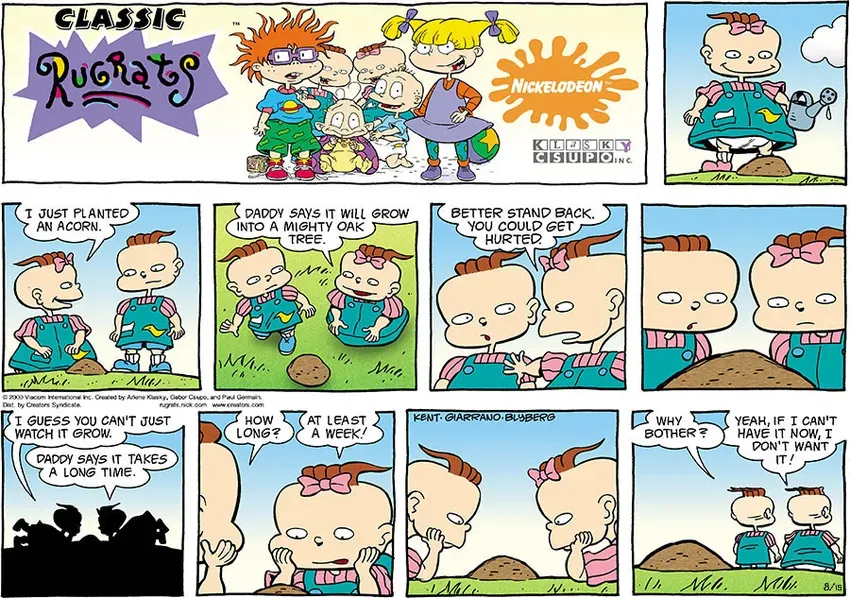 Rugrats for Aug 15, 2021