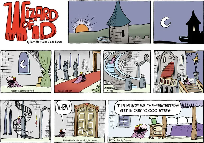 Wizard of Id for Aug 15, 2021