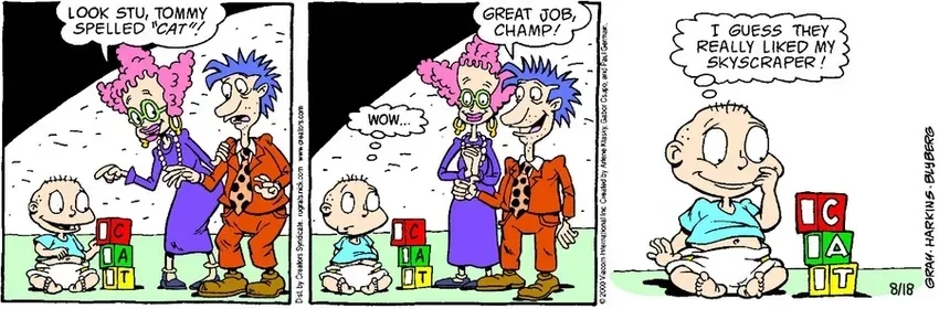 Rugrats for Aug 18, 2021
