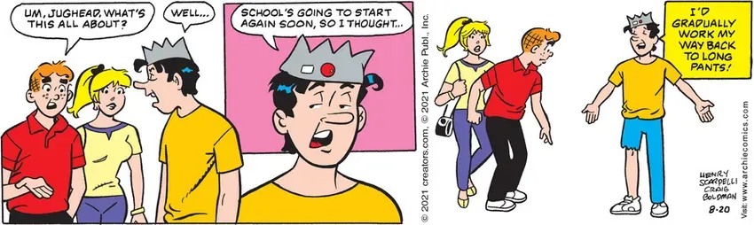 Archie for Aug 20, 2021