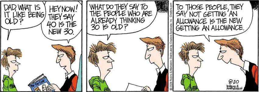 Daddy's Home for Aug 20, 2024