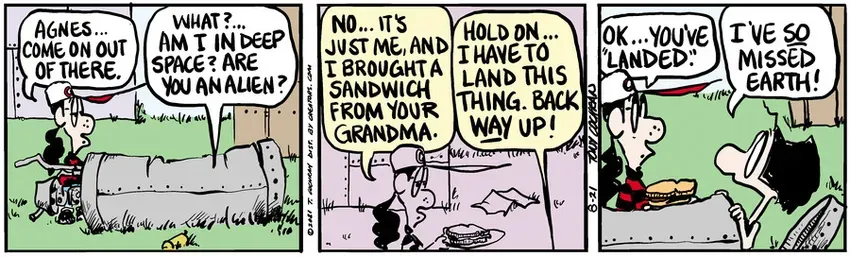 Agnes for Aug 21, 2021