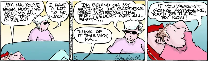 Flo & Friends for Aug 21, 2021