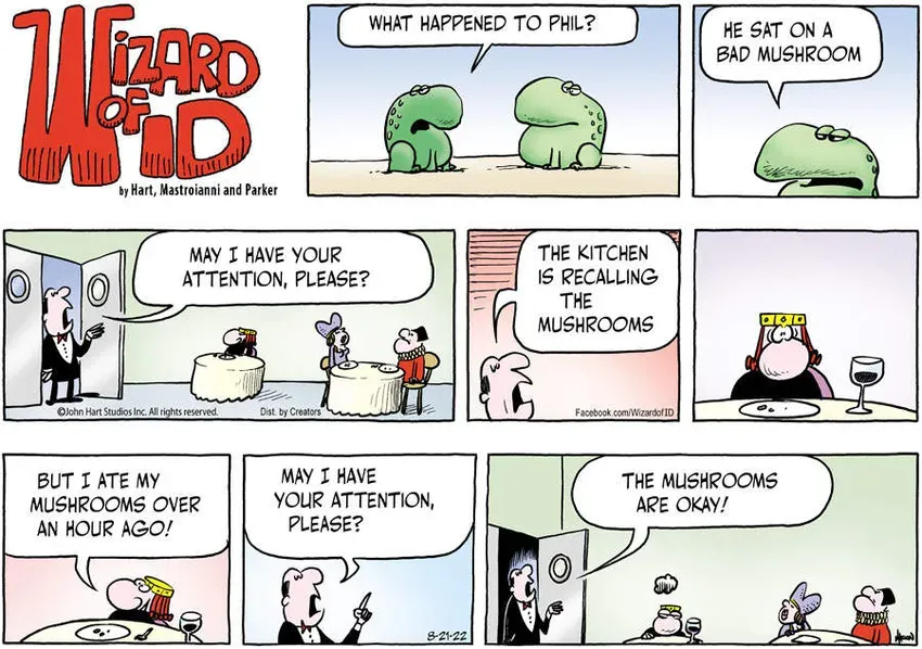 Wizard of Id for Aug 21, 2022