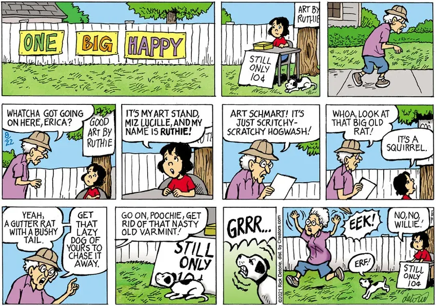 One Big Happy® for Aug 22, 2021