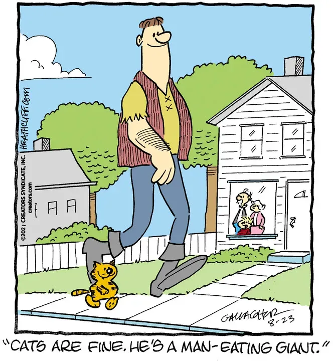 Heathcliff for Aug 23, 2021