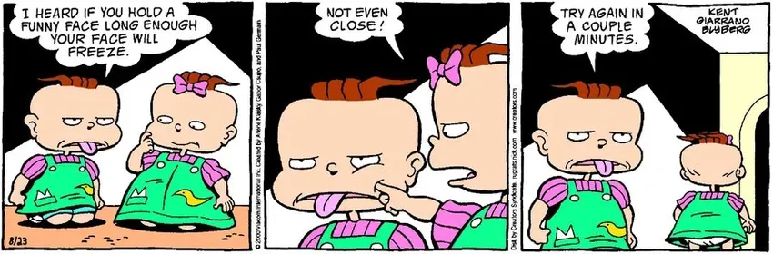 Rugrats for Aug 23, 2022