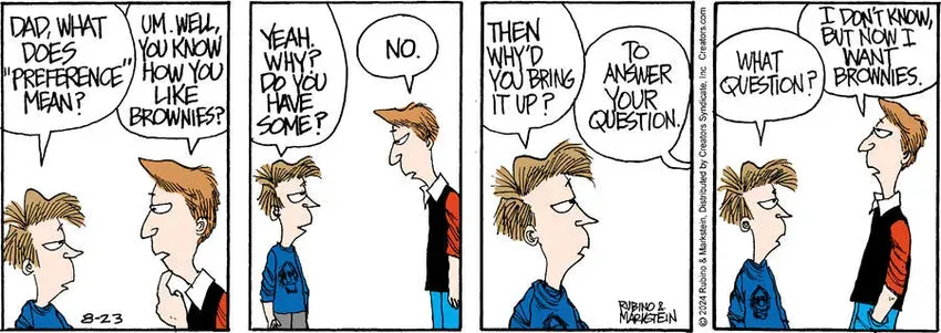 Daddy's Home for Aug 23, 2024