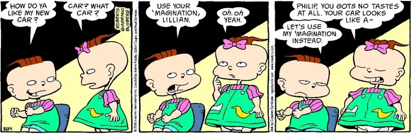 Rugrats for Aug 24, 2021