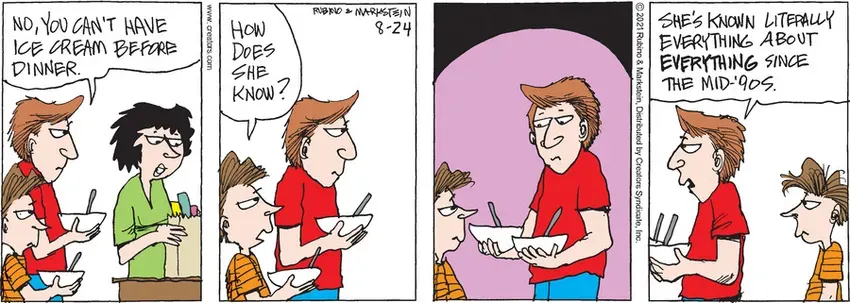 Daddy's Home for Aug 24, 2021