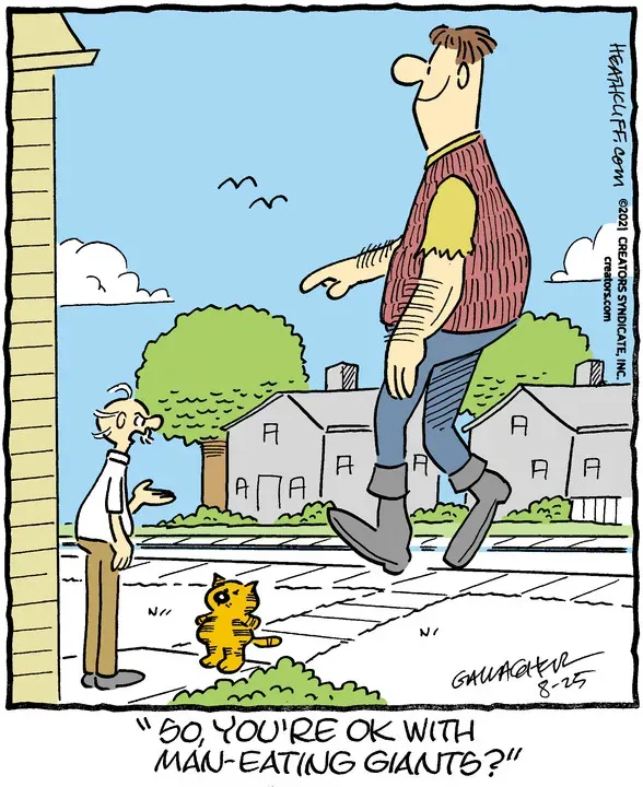 Heathcliff for Aug 25, 2021