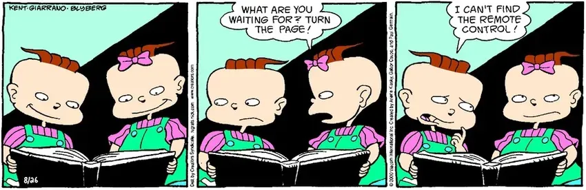 Rugrats for Aug 26, 2021