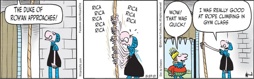 Wizard of Id for Aug 27, 2021