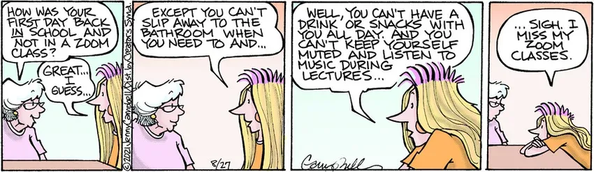 Flo & Friends for Aug 27, 2021