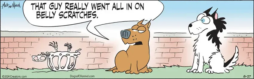 Dogs of C-Kennel for Aug 27, 2024