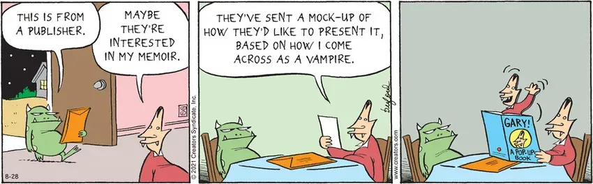 Scary Gary for Aug 28, 2021