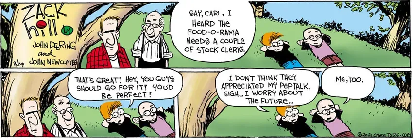 Zack Hill for Aug 29, 2021