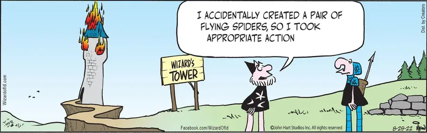 Wizard of Id for Aug 29, 2022