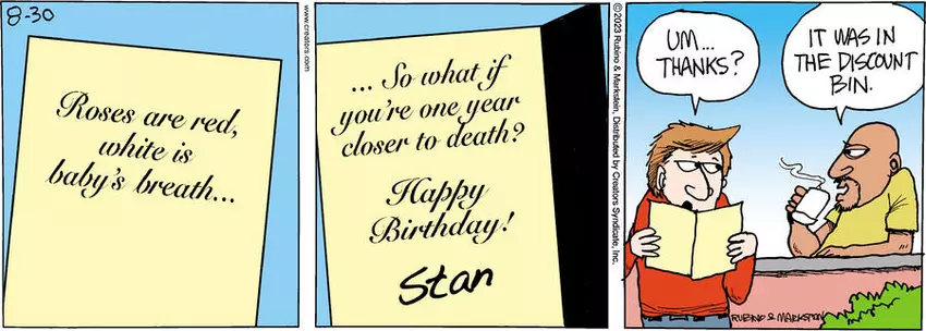 Daddy's Home for Aug 30, 2023