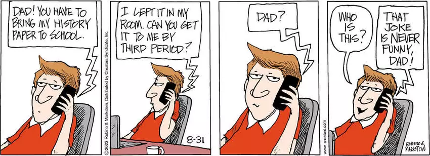 Daddy's Home for Aug 31, 2023