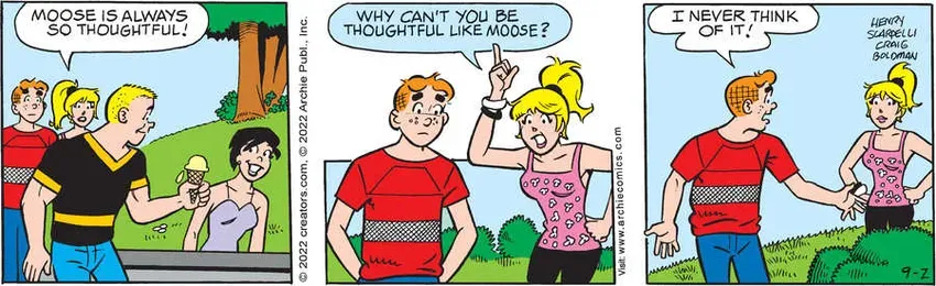 Archie for Sep 02, 2022