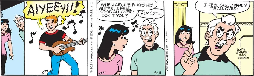 Archie for Sep 03, 2021