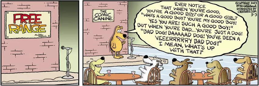 Free Range for Sep 03, 2023